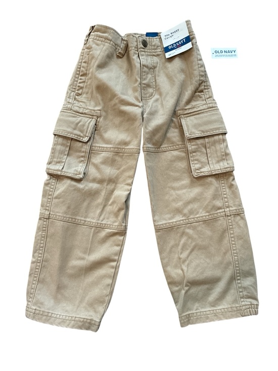 Old Navy Other - Old Navy ‘90’s Baggy Tan Cargo Pants for Kids. Size 4T.
